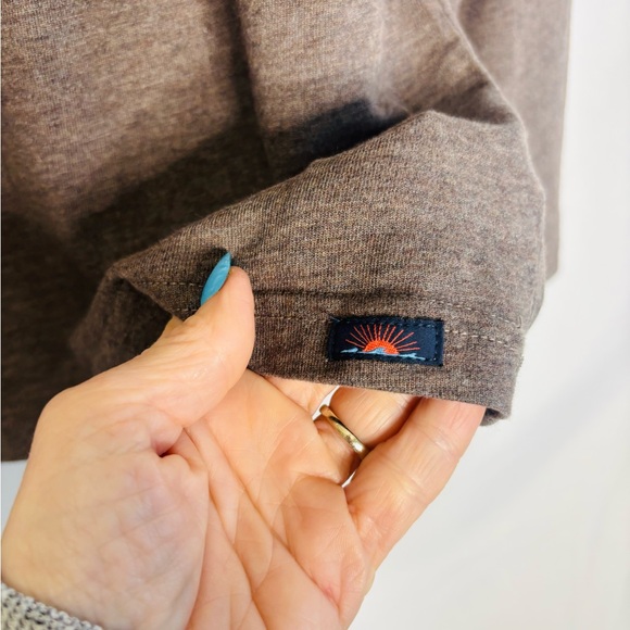 Faherty Suffolk Quarter Zip Pullover Sweater Large - Picture 3 of 5